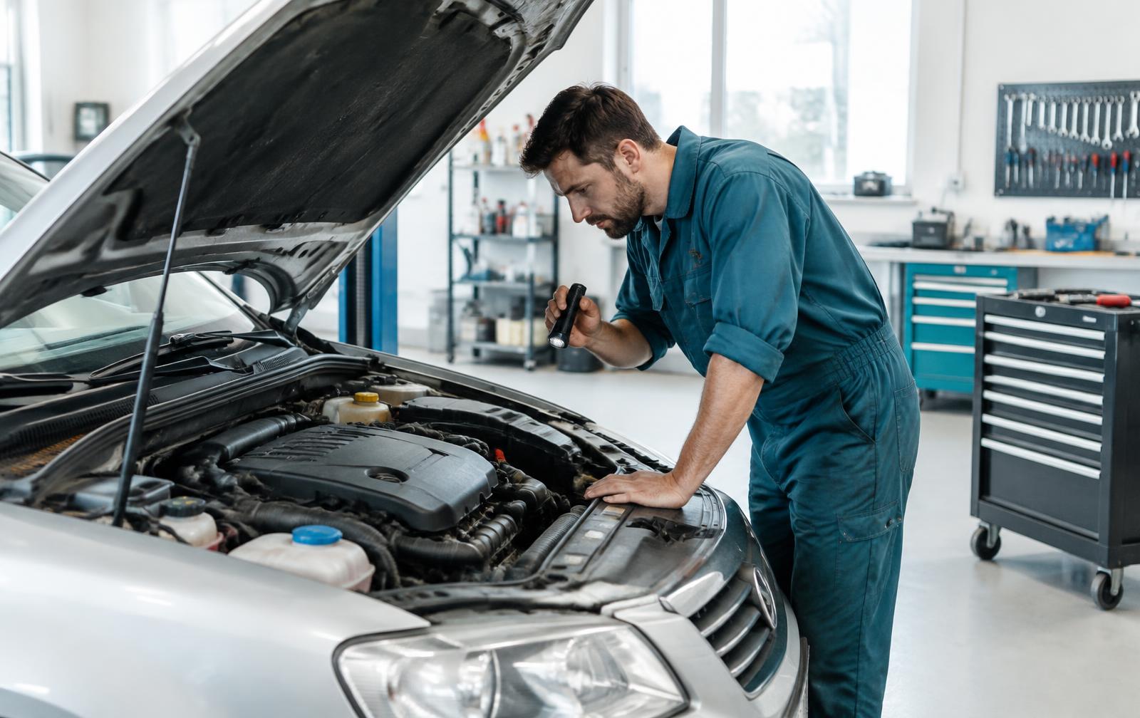 Car detailing workplace